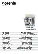 Gorenje MMC1000RL Instruction Manual preview