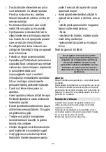 Предварительный просмотр 41 страницы Gorenje MMC1500AL Instruction Manual