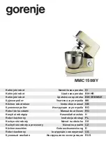 Preview for 1 page of Gorenje MMC1500IY Instruction Manual