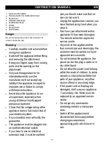 Preview for 17 page of Gorenje MMC700LBW Instructions For Use Manual