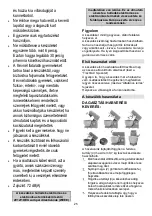 Preview for 25 page of Gorenje MMC700LBW Instructions For Use Manual