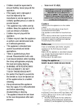 Preview for 21 page of Gorenje MMC805W Instruction Manual