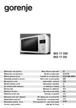 Предварительный просмотр 2 страницы Gorenje MO 17 DS Instruction Manual