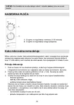 Preview for 30 page of Gorenje MO 17 MS Instruction Manual