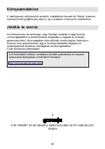 Preview for 68 page of Gorenje MO 17 MS Instruction Manual