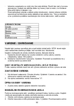 Preview for 82 page of Gorenje MO 20 MW Instruction Manual