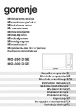 Gorenje MO-260 DGE Instruction Manual preview