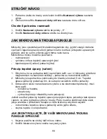 Preview for 99 page of Gorenje MO200MS Instruction Manual