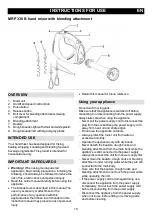 Preview for 18 page of Gorenje MRP 330 B Instruction Manual