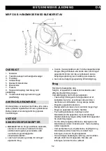 Preview for 52 page of Gorenje MRP 330 B Instruction Manual