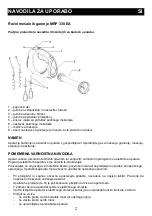 Preview for 3 page of Gorenje MRP 330 EA Instruction Manuals