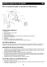 Preview for 27 page of Gorenje MRP 330 EA Instruction Manuals