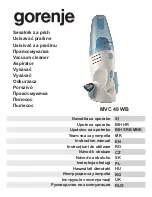 Preview for 1 page of Gorenje MVC 48 WB Instruction Manual