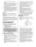 Preview for 16 page of Gorenje MVC 48 WB Instruction Manual