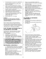 Preview for 19 page of Gorenje MVC 48 WB Instruction Manual