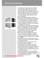 Preview for 3 page of Gorenje NRK 2000 P2 Instructions For Use Manual