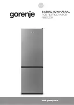 Предварительный просмотр 1 страницы Gorenje NRK6182PS4 Instruction Manual