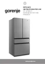 Gorenje NRM8181UX Detailed Instructions For Use предпросмотр