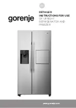 Gorenje NRS9181VXB Detailed Instructions For Use предпросмотр