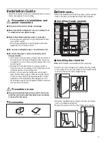 Предварительный просмотр 5 страницы Gorenje NRS9182BBK Instructions For Use Manual