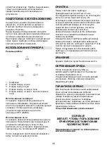 Предварительный просмотр 40 страницы Gorenje OM33HPX Instruction Manual