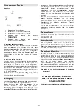 Предварительный просмотр 43 страницы Gorenje OM33HPX Instruction Manual