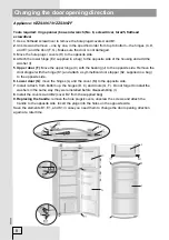 Предварительный просмотр 8 страницы Gorenje RF60309OBK-L Instructions For Use Manual