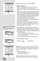 Предварительный просмотр 14 страницы Gorenje RI4181AW Instructions For Use Manual