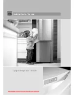 Gorenje RK 62395 DW Instructions For Use Manual предпросмотр