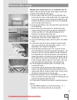 Предварительный просмотр 9 страницы Gorenje RK 62395 DW Instructions For Use Manual