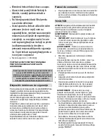 Предварительный просмотр 22 страницы Gorenje SB 800 B Instruction Manual