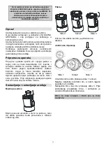 Предварительный просмотр 7 страницы Gorenje SB1600E Instruction Manual