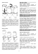 Предварительный просмотр 8 страницы Gorenje SB1600E Instruction Manual