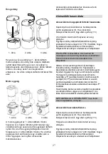 Предварительный просмотр 27 страницы Gorenje SB1600E Instruction Manual