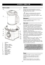 Предварительный просмотр 43 страницы Gorenje SB1600E Instruction Manual