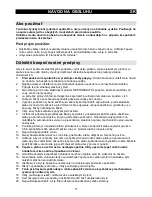 Предварительный просмотр 71 страницы Gorenje SBR 1000 DV Instruction Manual