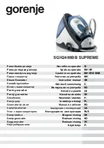 Предварительный просмотр 1 страницы Gorenje SGH2400BB SUPREME Instruction Manual