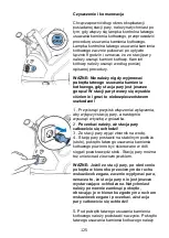 Предварительный просмотр 126 страницы Gorenje SGH2400BB SUPREME Instruction Manual