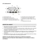 Предварительный просмотр 5 страницы Gorenje SGT 2400 BW Instruction Manual