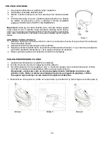 Предварительный просмотр 24 страницы Gorenje SGT 2400 I PRO Instruction Manual