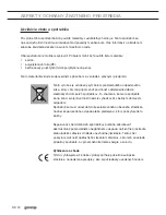 Preview for 62 page of Gorenje Simplicity  DT6SY2B Instructions For Use Manual