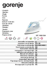 Gorenje SIT 1800 BA Instruction Manual предпросмотр