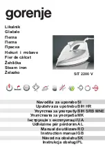 Gorenje SIT 2200 V Instruction Manual preview