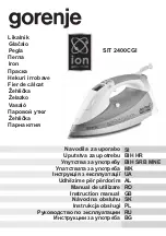 Gorenje SIT 2400CGI Instruction Manual preview