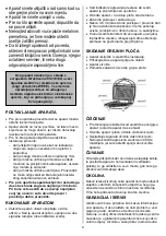 Предварительный просмотр 9 страницы Gorenje SM703BK Instruction Manual