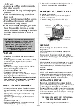 Предварительный просмотр 13 страницы Gorenje SM703BK Instruction Manual