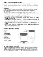 Предварительный просмотр 24 страницы Gorenje ST550BY Instruction Manual