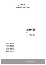 Gorenje STARCK S3/WHI641ST Manual предпросмотр