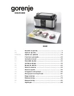 Gorenje SVI6B Instruction Manual предпросмотр