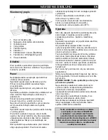 Предварительный просмотр 49 страницы Gorenje SVI6B Instruction Manual